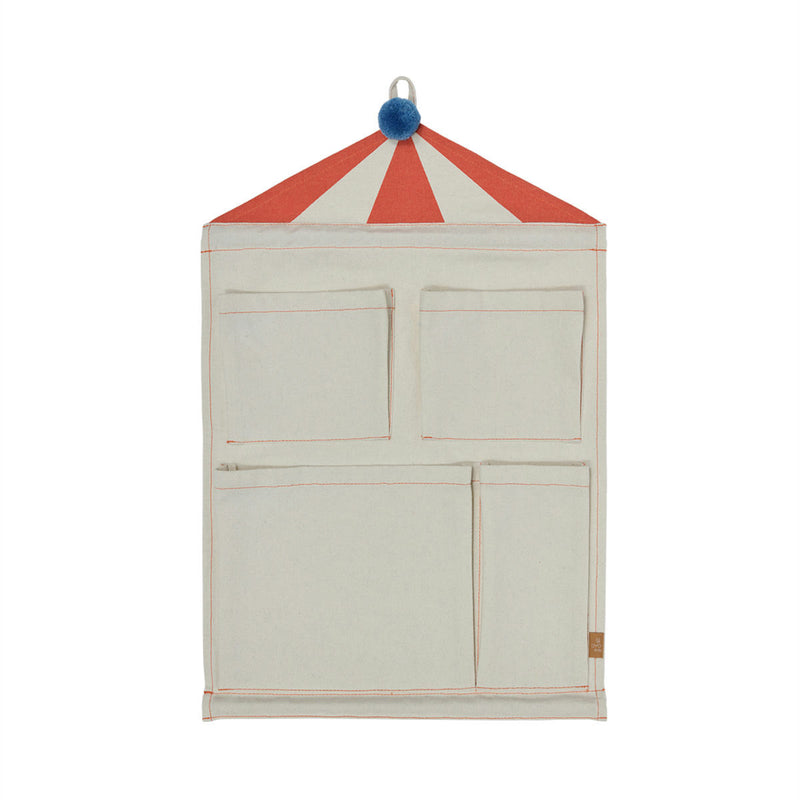 OYOY Mini - Circus Wandaufbewahrung | clay/red