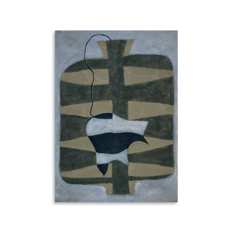Paper Collective - Lilly Poster | 50 x 70 cm / Blue Lilly