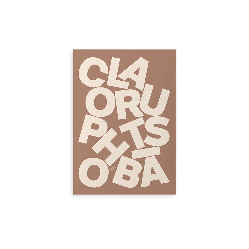 Paper Collective - Claustrophobia Poster | 30 x 40 cm
