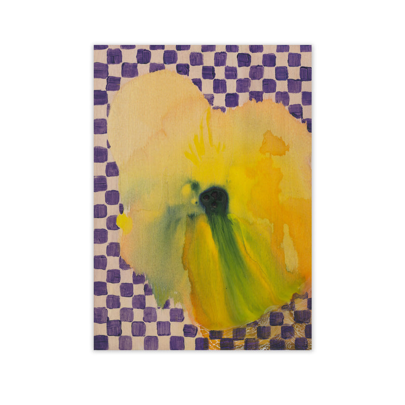 Paper Collective - Flower with Checks Poster | 2 / 50 x 70 cm