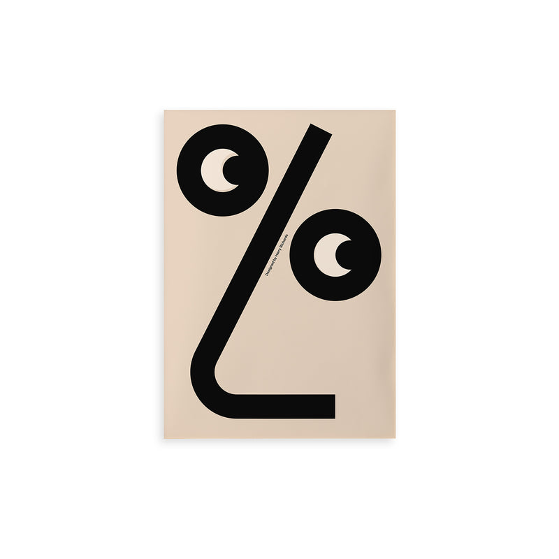 Paper Collective - % Poster | 30 x 40 cm