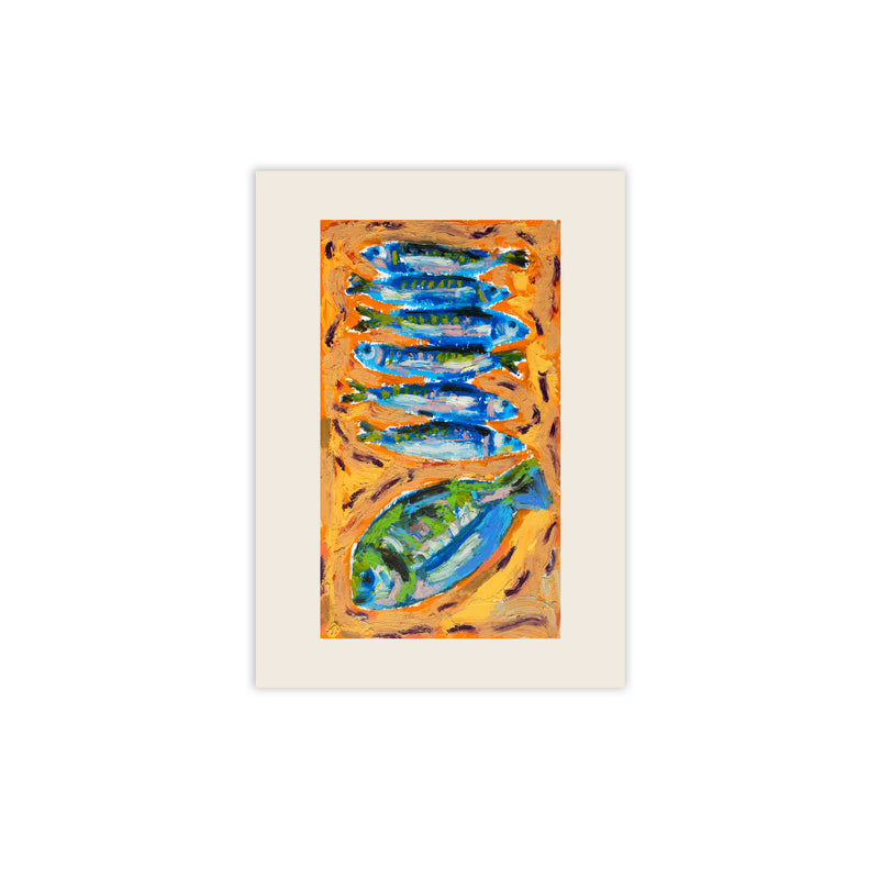 Paper Collective - Seven Fish Poster | 30 x 40 cm