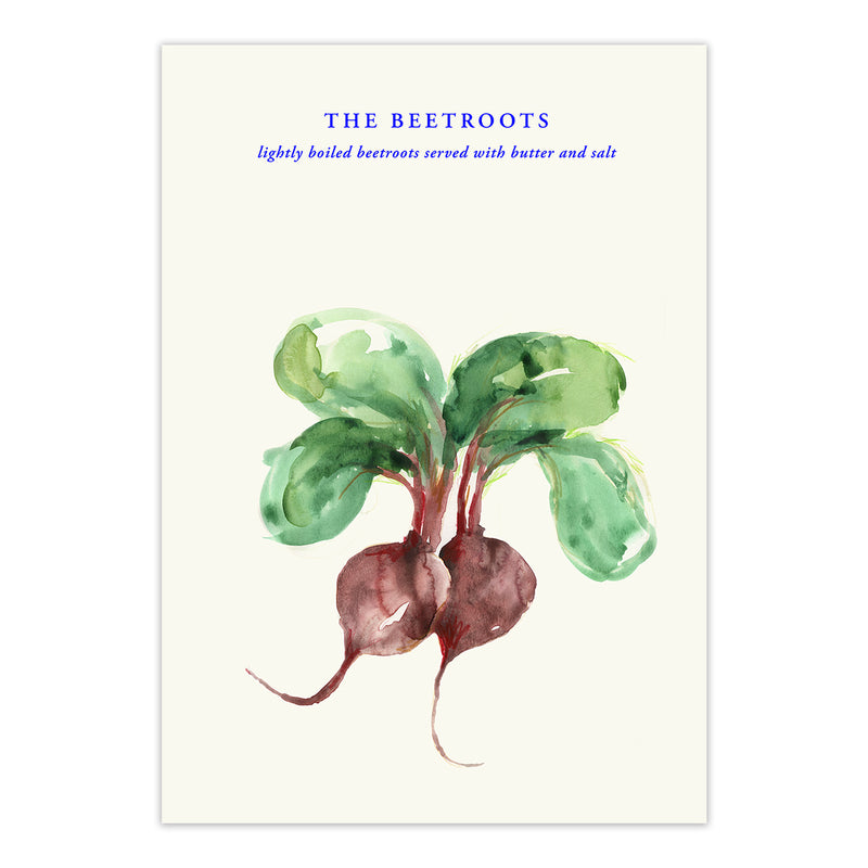 Paper Collective - The Beetroots Poster | 70 x 100 cm