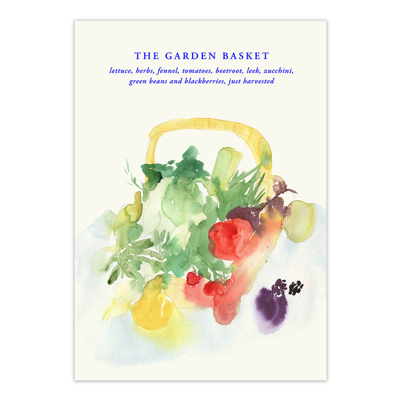 Paper Collective - The Garden Basket Poster | 70 x 100 cm