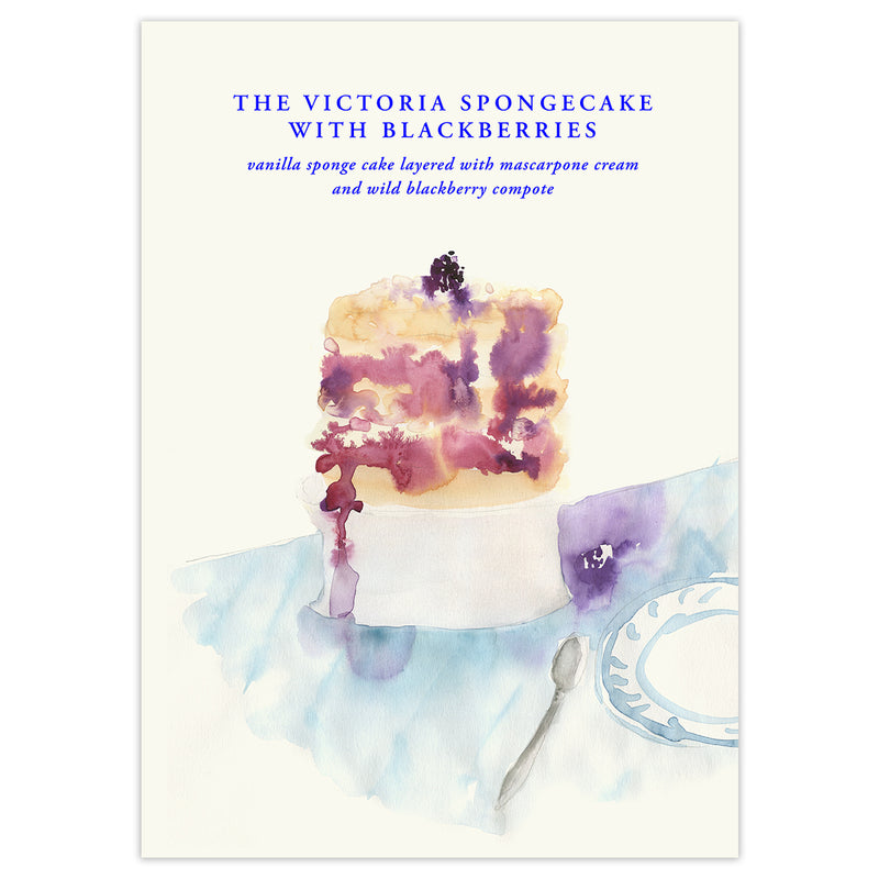 Paper Collective - The Victoria Spongecake Poster | 100 x 140 cm
