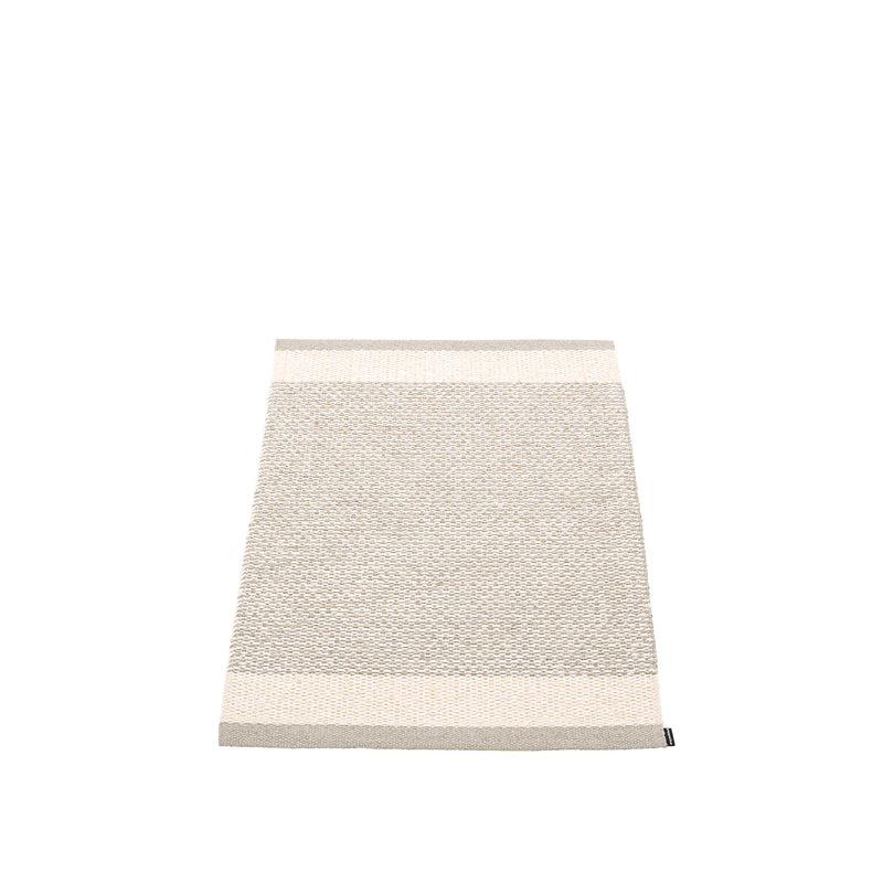 Pappelina - Edit Teppich | 60 x 85 cm / linen / vanilla/stone metallic