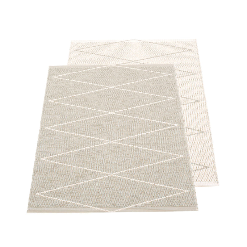 Pappelina - Max Wendeteppich (70 cm) | 70 x 100 cm / linen/vanilla