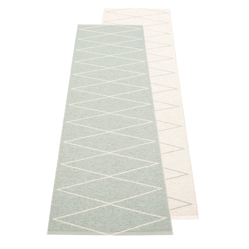 Pappelina - Max Wendeteppich (70 cm) | 70 x 240 cm / sage/vanilla