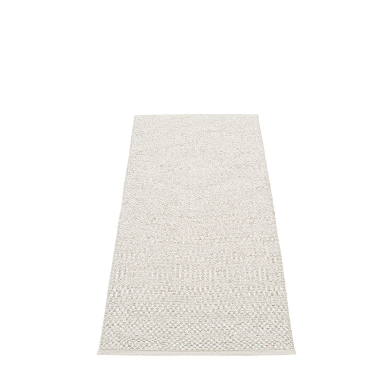 Pappelina - Svea Teppich (70 cm) | 70 x 160 cm / stone metallic/fossil grey