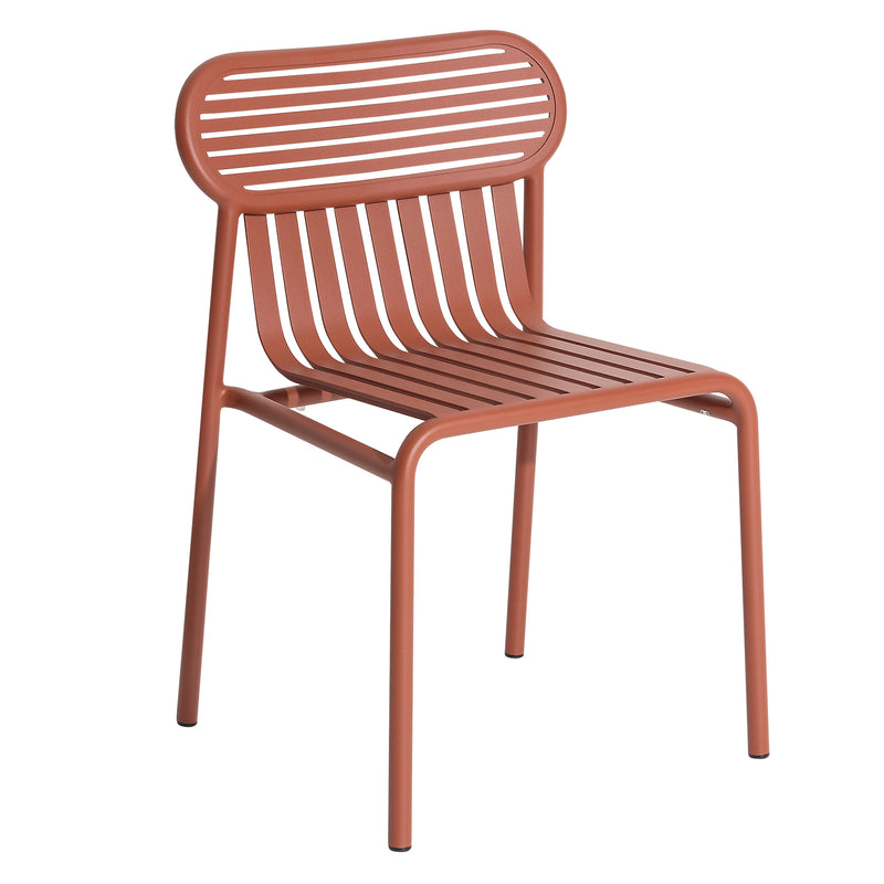 Petite Friture - Week-End Outdoor Stuhl | terracotta
