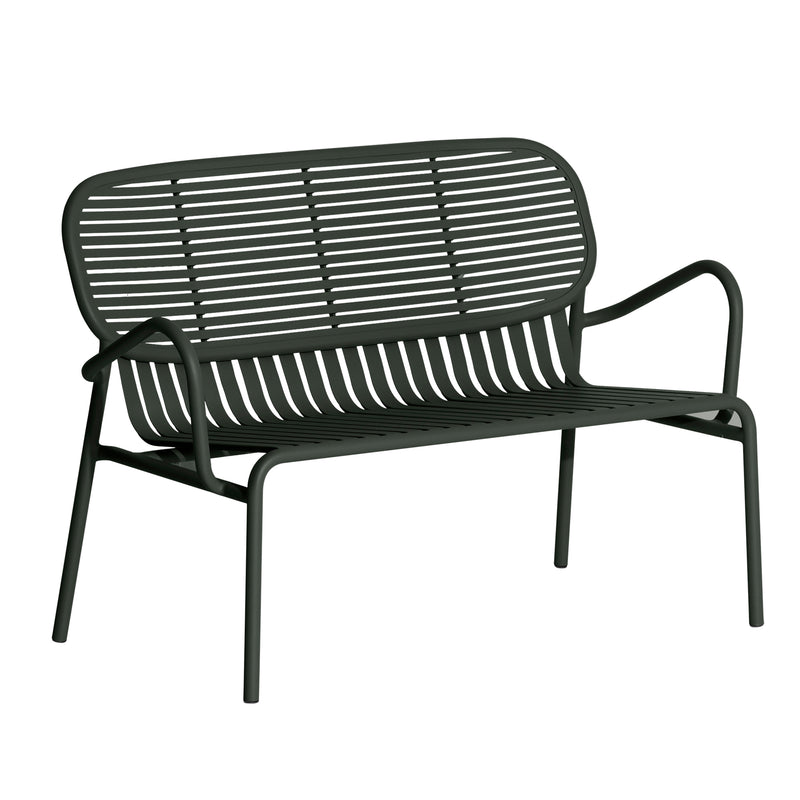 Petite Friture - Week-End Sofa Outdoor | flaschengrün