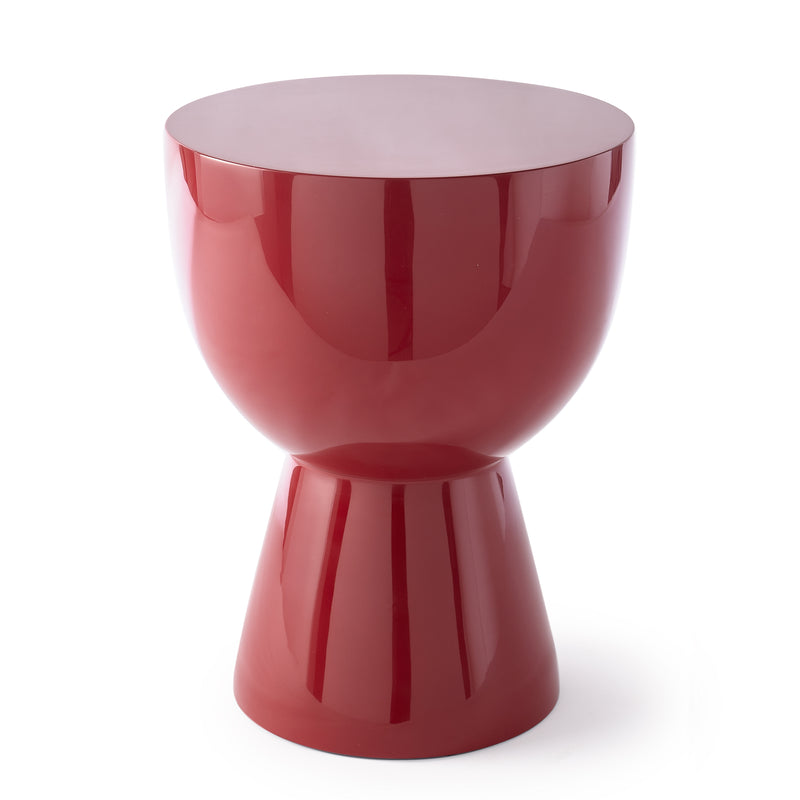 POLSPOTTEN - Tip Tap Hocker | rubinrot