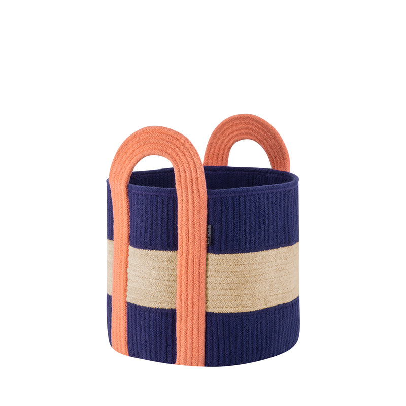 Remember - Korb Colombo | blau/coral