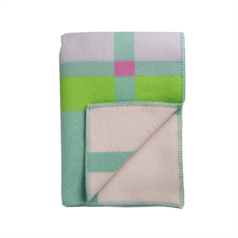 Røros Tweed - City Wolldecke | mint