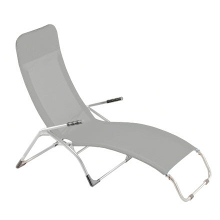 Fiam - Terrassenliege Samba | grau / Aluminium