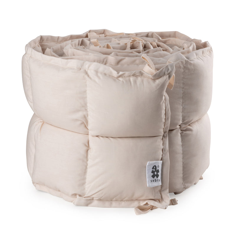 Sebra - Baby-Bettnestchen | 360 cm / birchbark rose