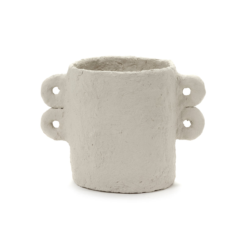 Serax - Earth Blumentopf | Ø 18 x H 18 cm / beige