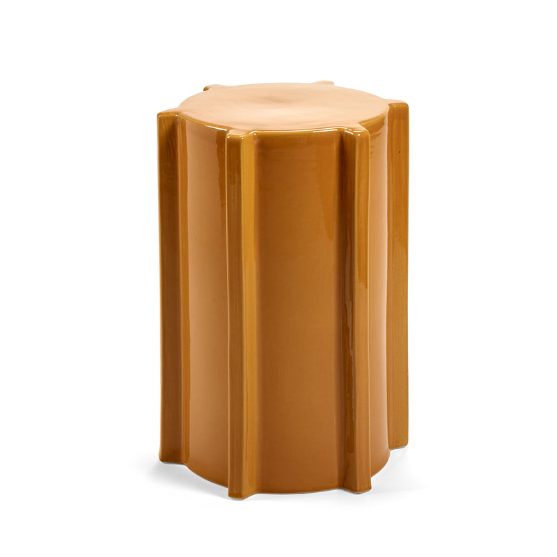 Serax - Pawn Beistelltisch | Ø 31 cm / ocker