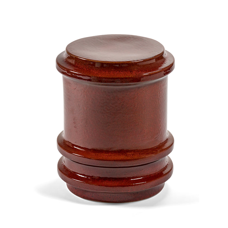 Serax - Pawn Beistelltisch | Ø 34 cm / dark red