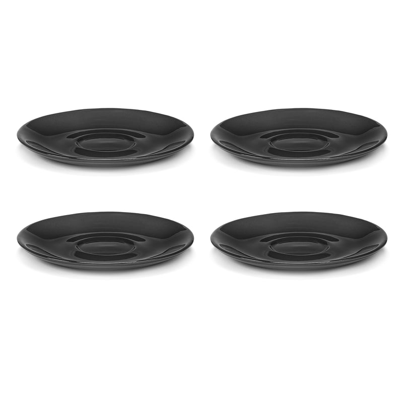 Serax - Zuma Untertasse zur Kaffeetasse by Kelly Wearstler | (4er-Set) / Pacific / grau