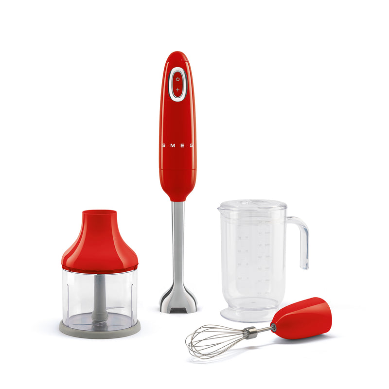 Smeg - 50's Style Stabmixer-Set HBF03 | Rot