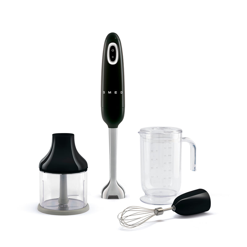 Smeg - 50's Style Stabmixer-Set HBF03 | Schwarz