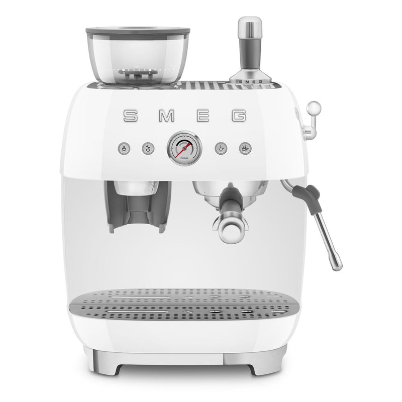 Smeg - Espressomaschine mit Siebträger EGF03 | Weiß
