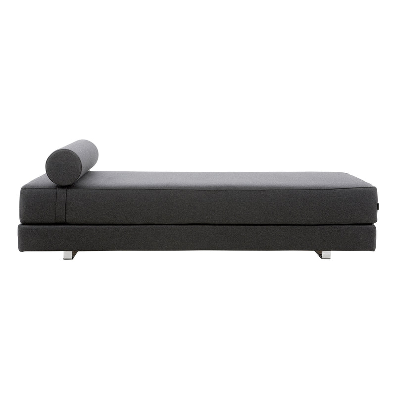 Softline - Lubi Schlafsofa | Vision dunkelgrau (439) / Kaltschaummatratze, Vision dunkelgrau (439) / Taschenfederkern