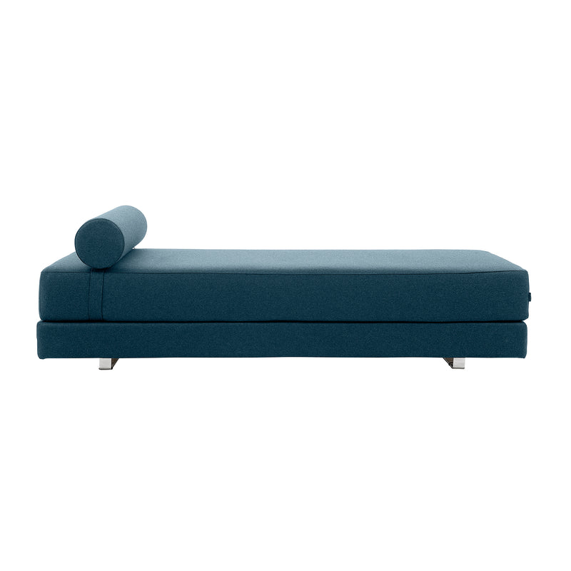Softline - Lubi Schlafsofa | Filz blau (846) / Taschenfederkern
