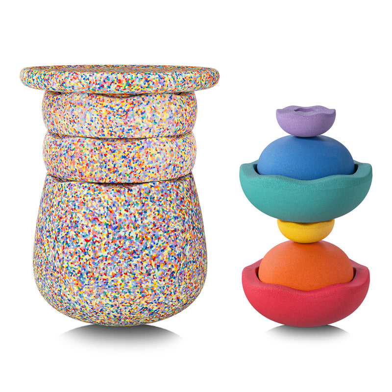 Stapelstein® - Dynamic | complete / super confetti