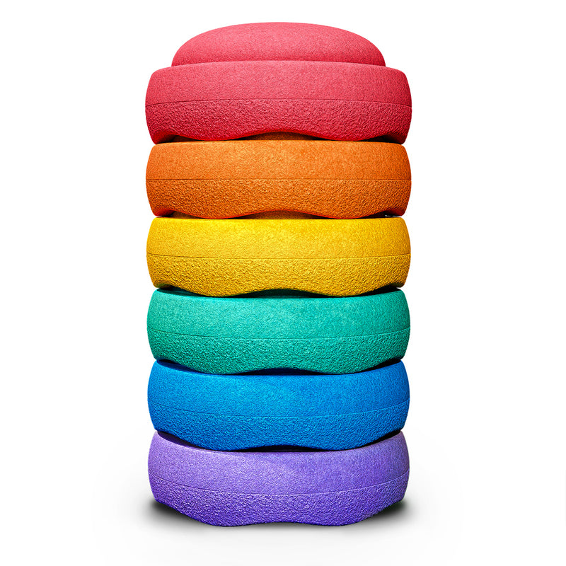 Stapelstein® - Original Grow | 6er-Set / rainbow classic