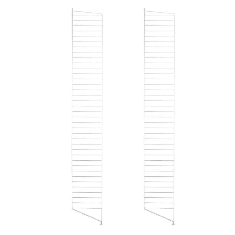 String - Bodenleiter | 2er Set / 200 x 30 cm / weiß