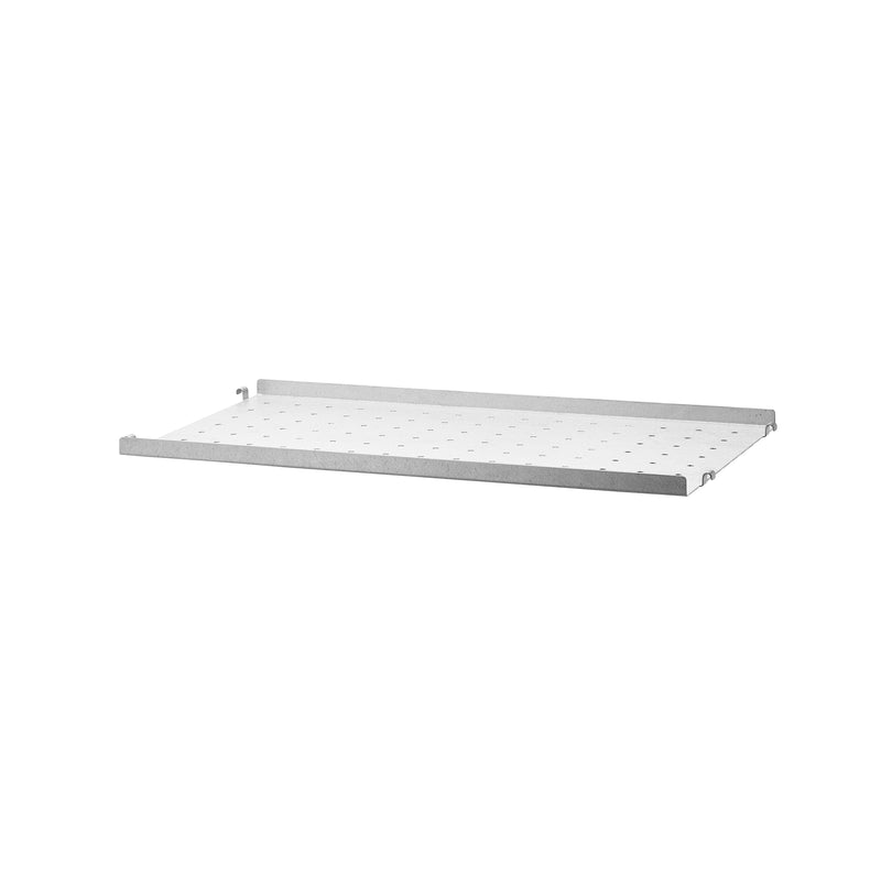String - Outdoor freistehendes Regal | Metallboden mit niedriger Kante / 58 x 30 cm