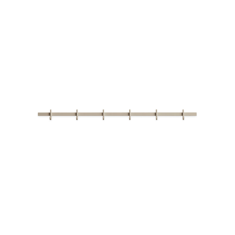 String - Relief Hakenleiste | mittel / beige