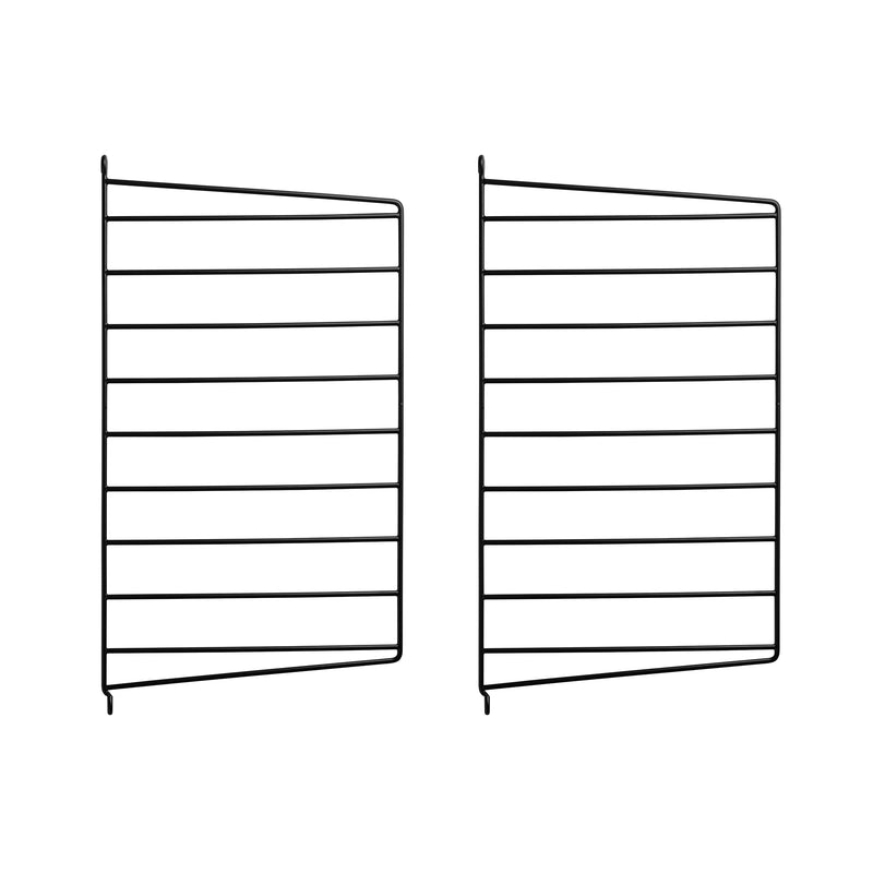 String - Wandleiter 30 cm | 2er-Set / 50 cm / schwarz