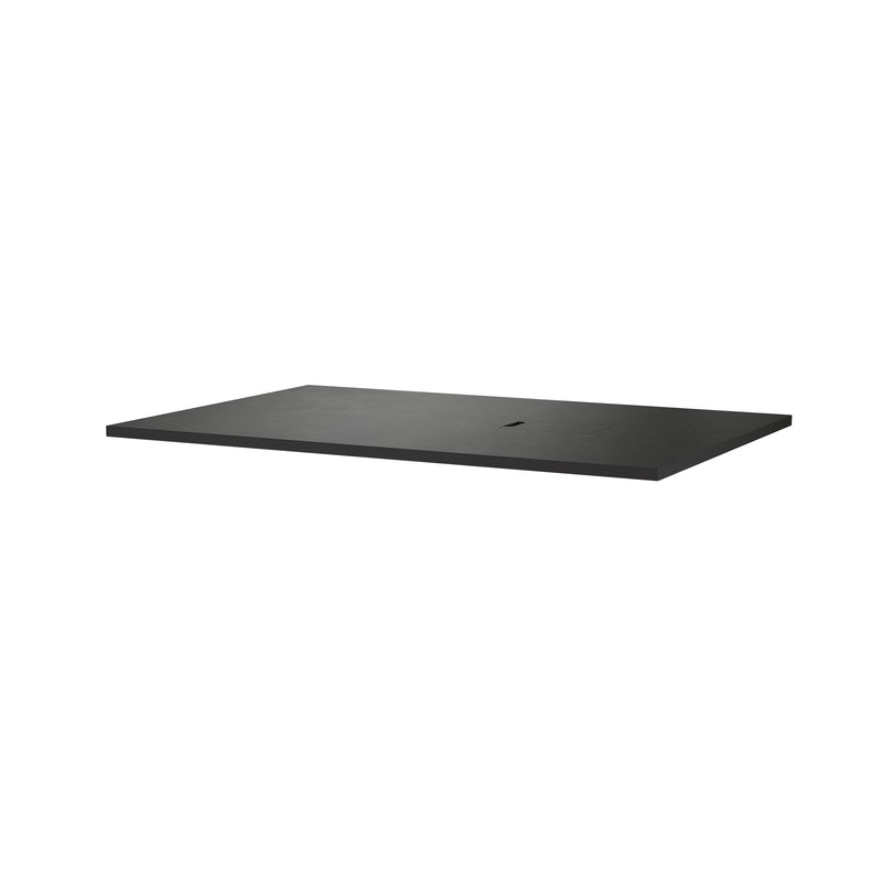 String - Works Tischplatte | 120 x 78 cm / schwarz