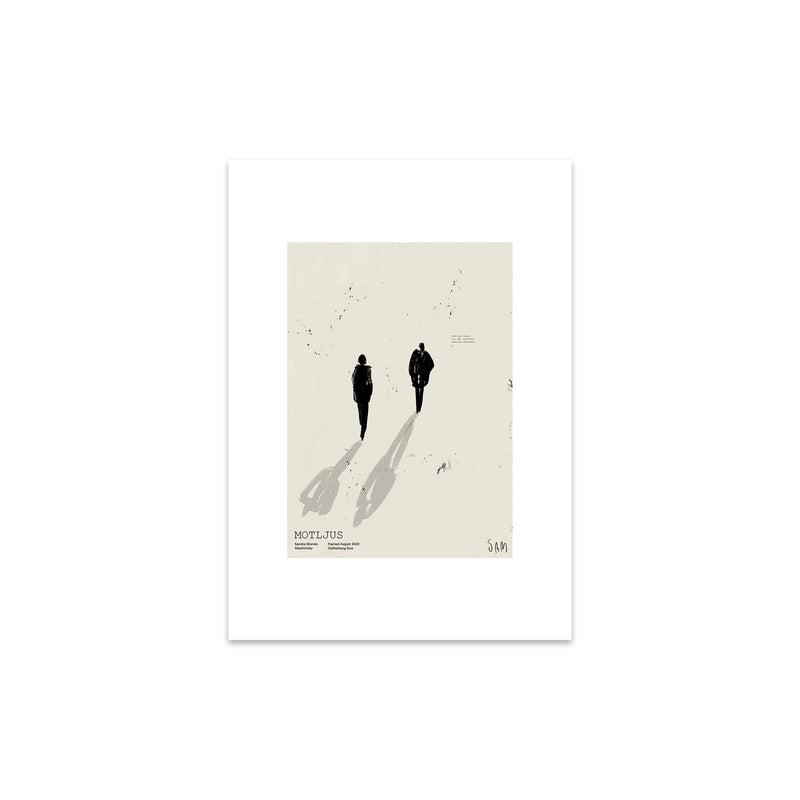 The Poster Club - Motljus von Sandra Blomen Maschinsky | 30 x 40 cm
