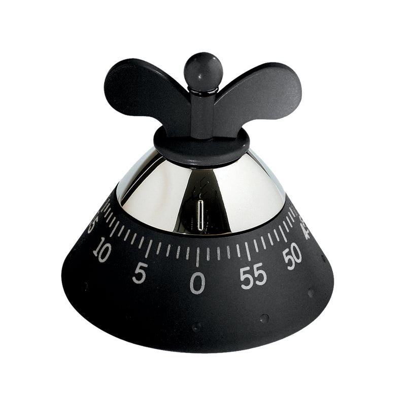 A di Alessi - Graves Kitchen Timer | schwarz