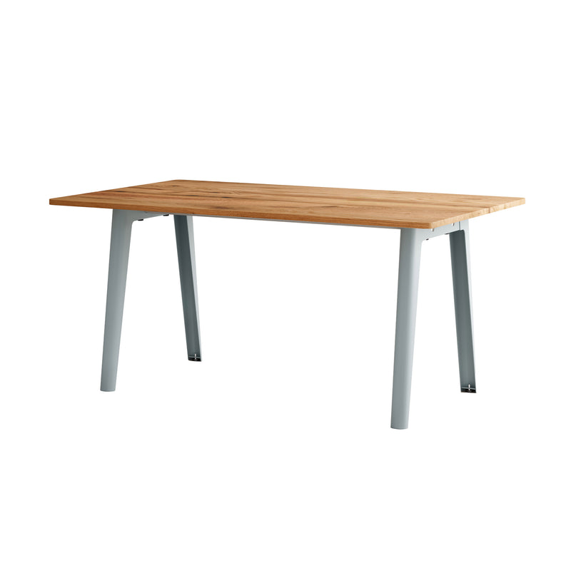 TipToe - NEW MODERN Altholz Esstisch | 95 x 160 cm / blassblau