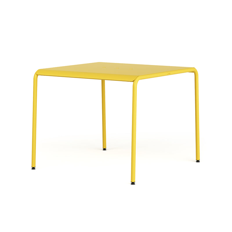 TipToe - Panorama Gartentisch | 90 x 90 cm / sonnengelb