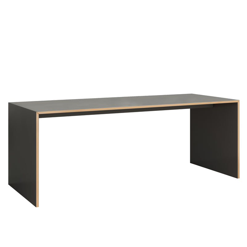 Tojo - freistell Tisch | 160 x 80 cm / anthrazit