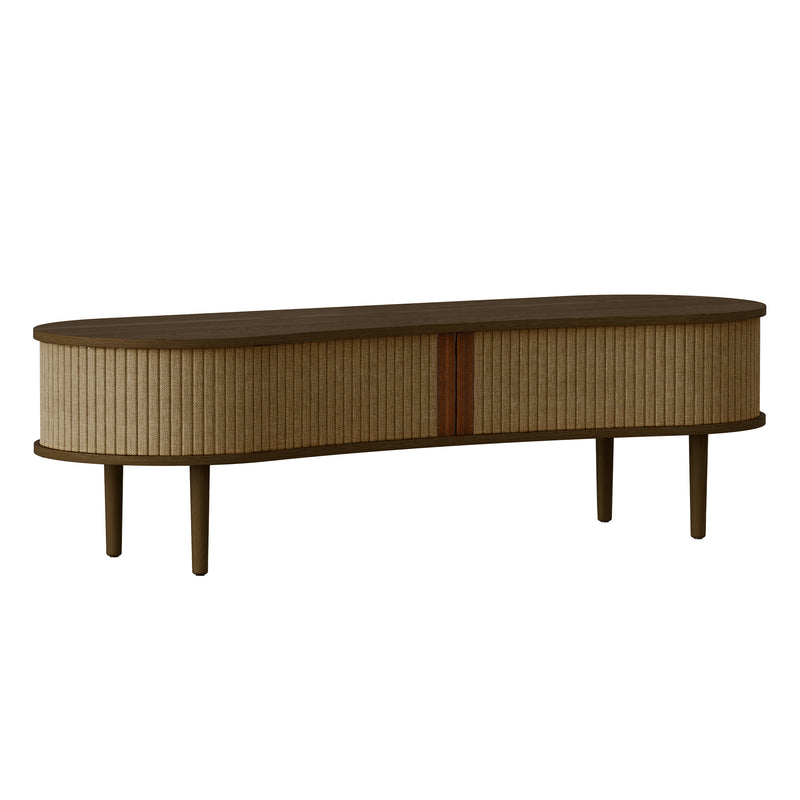 Umage - Audacious TV-Bank | Eiche dunkel / sugar brown