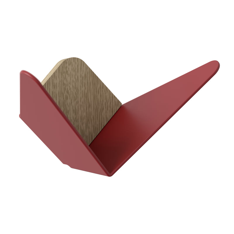 Umage - Butterflies Wandhaken | medium / rubinrot