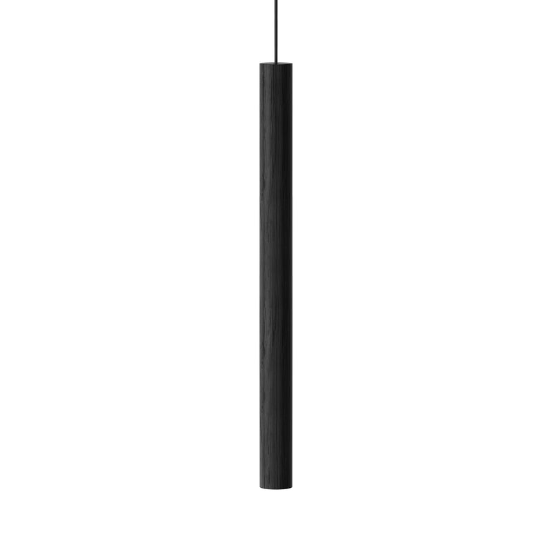 Umage - Chimes Pendelleuchte LED | normal / Eiche schwarz / Ø 3 x 44 cm