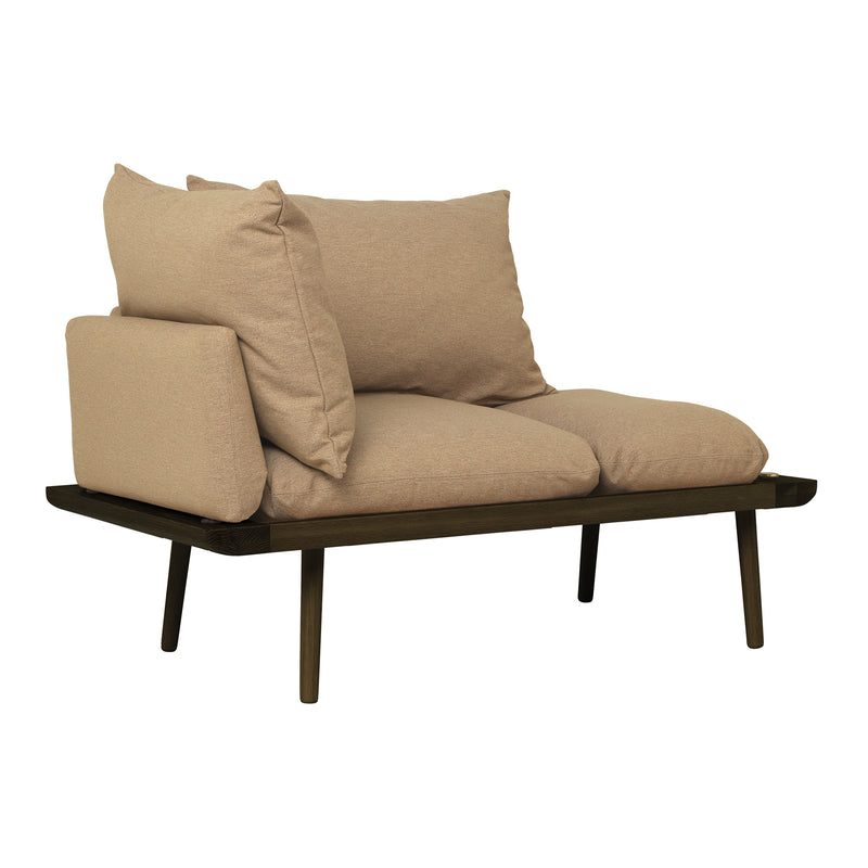 Umage - Lounge Around 1.5 Sitzer Sofa | Eiche dunkel / sugar brown