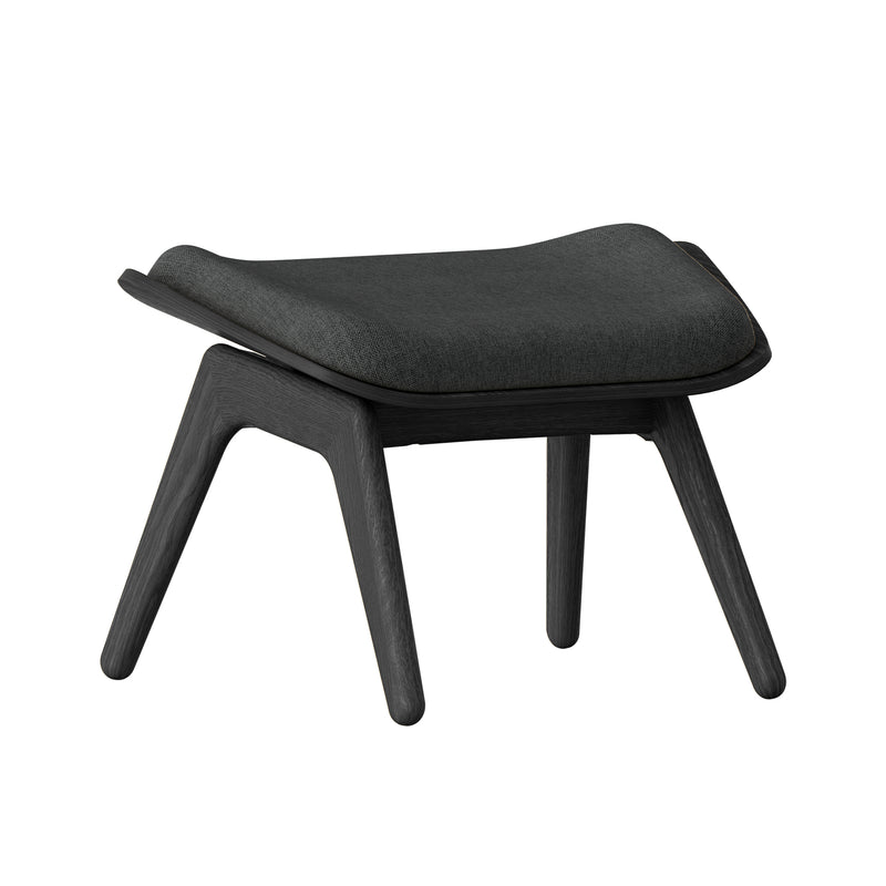 Umage - The Reader Ottoman | Eiche schwarz / shadow