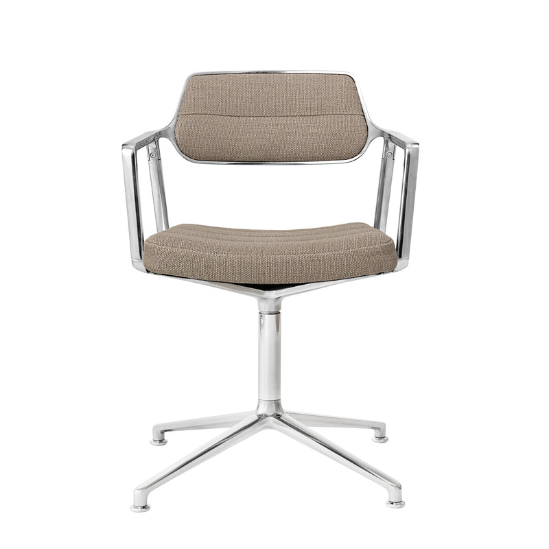 Vipp - 453 Swivel Drehstuhl | Gleiter / dark sand