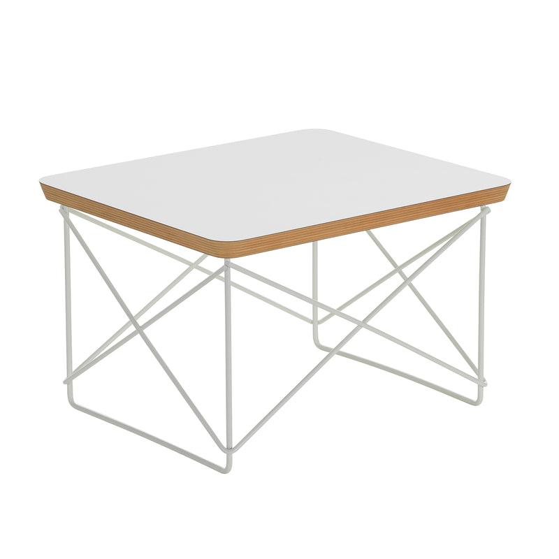 Vitra - Eames Occasional Table LTR | HPL weiß / weiß