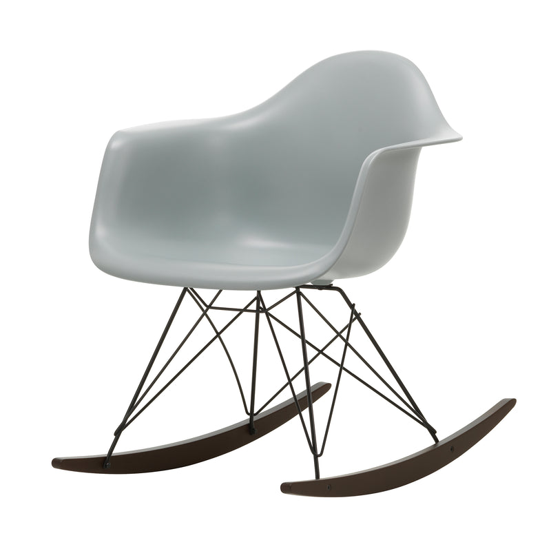 Vitra - Eames Plastic Armchair RAR | Kufen Ahorn dunkel / hellgrau RE / basic dark