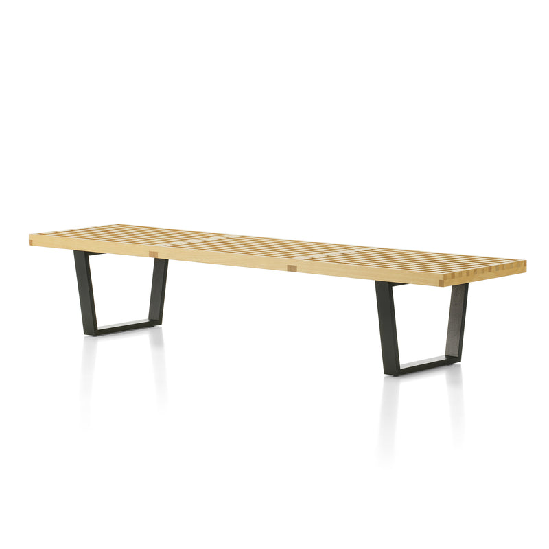 Vitra - Nelson Bench | lang (183 cm) / Esche natur